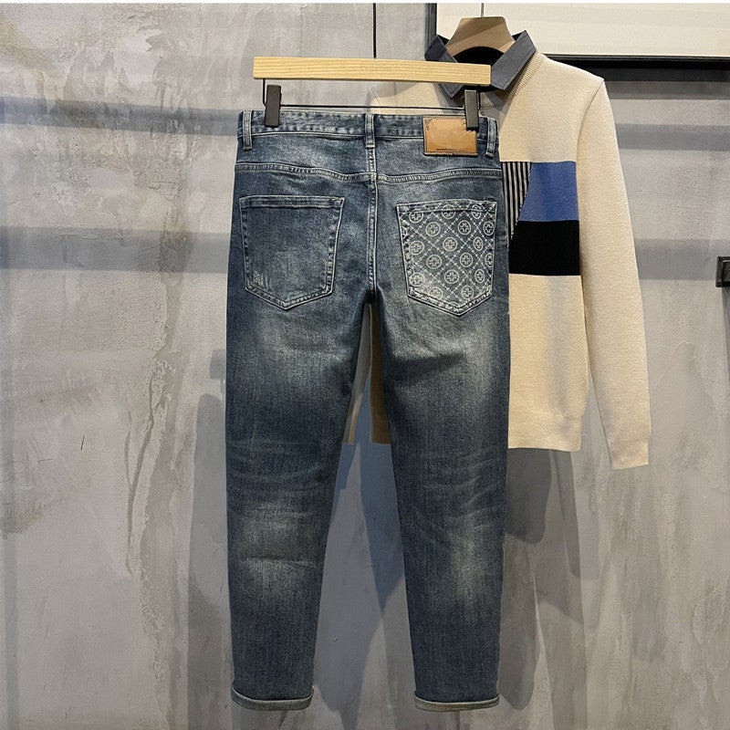 Unisex Casual Daily Denim Jeans - Image 2