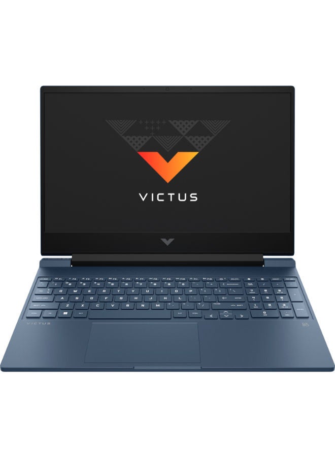 HP VICTUS 15-fb3022ne Laptop with 15.6 Inch Full HD / AMD Ryzen 7 7445H / 16 Gigabyte / 512 Gigabyte SSD / NVIDIA GeForce RTX 4050 blue blue - Image 1