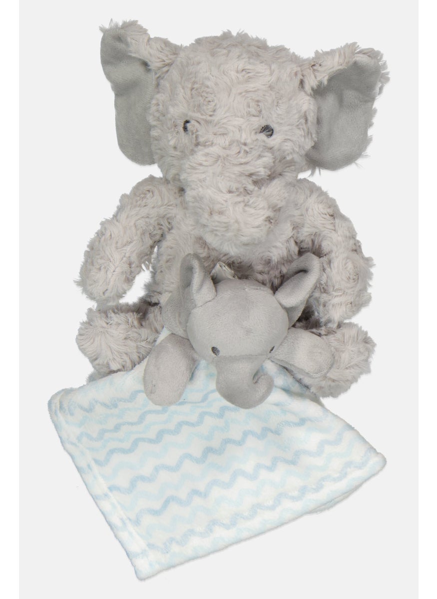 Snuggle Tots Baby Elephant Plush Toy And Comforter Set  - Image 2