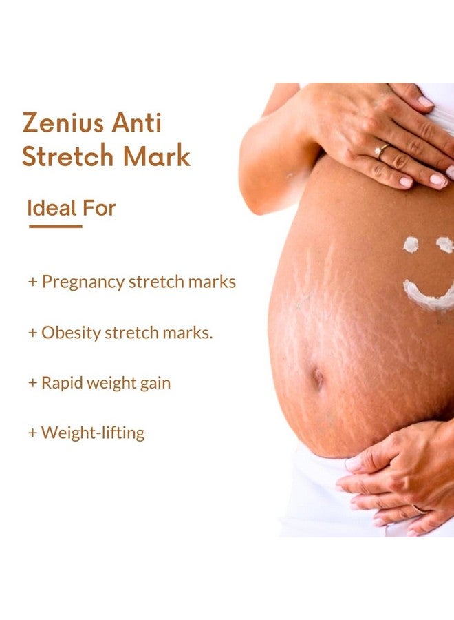 Zenius Stretch Mark Cream For Pregnancy, Stretch Mark Cream During Pregnancy, Stretch Mark Removal Cream After Pregnancy 50g For Women (Pack of 1) - Image 5