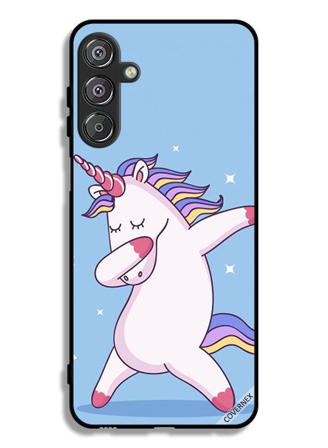 Covernex Samsung Galaxy M36 Protective Case Cover Unicorn Dab - Image 1