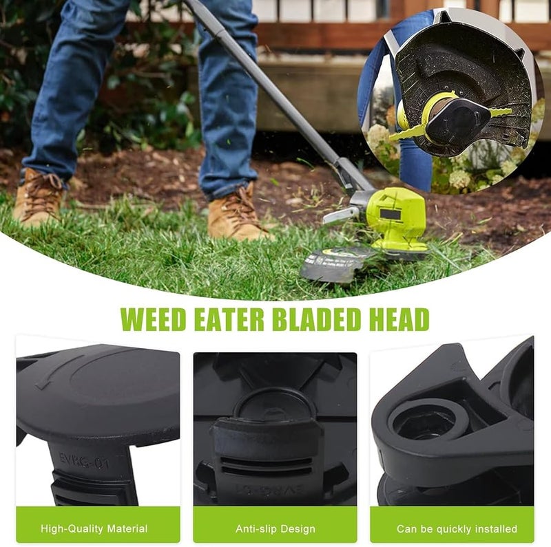 Blue Elf Premium Blade Trimmer Head Kit With 20 Blades For Ryobi Weed Eater Models P2210 P2200 P2030 - Image 4