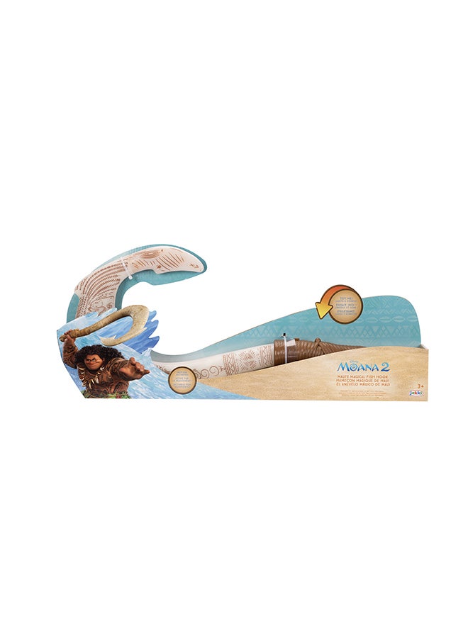 Disney Moana 2 Maui Magical Fish Hook Battery Operated - Image 1