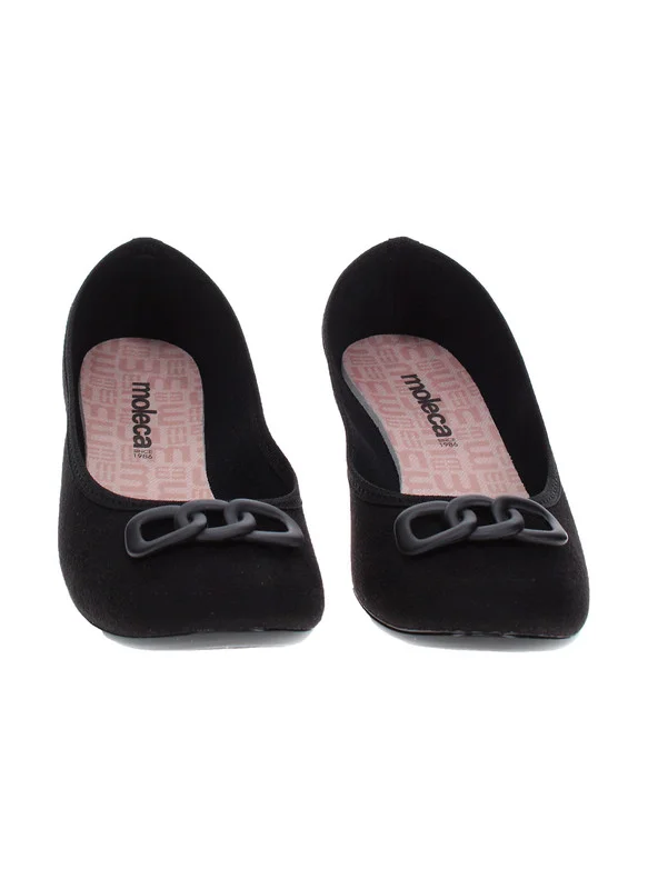 MOLECA Moleca Ladies Ballerinas Black | Made In Brazil