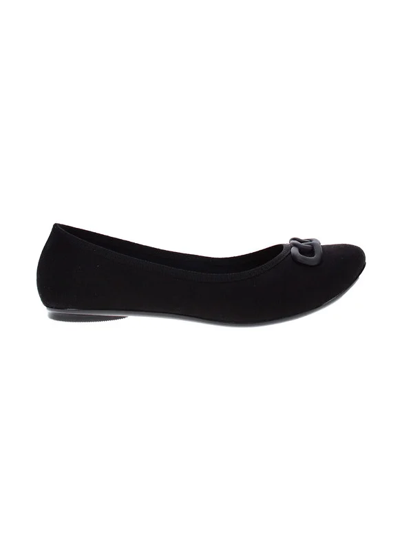 موليكا Moleca Ladies Ballerinas Black | Made In Brazil