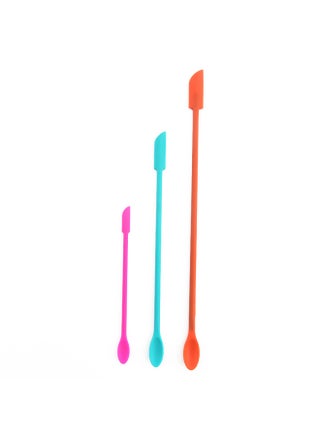 Mini Silicone Double-headed Sharp Scraper Spoon Cosmetic Skin Care Products Extraction Tool Set Including Avocado Jam Scraper-Specifications:Color Three-piece Set - pzsku/ZE557392972E51AFF2CC8Z/45/_/1742806438/e915aa89-261e-4f86-b578-8b836d5dd404