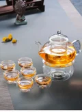 1Chase Tea Set With Round Warmer