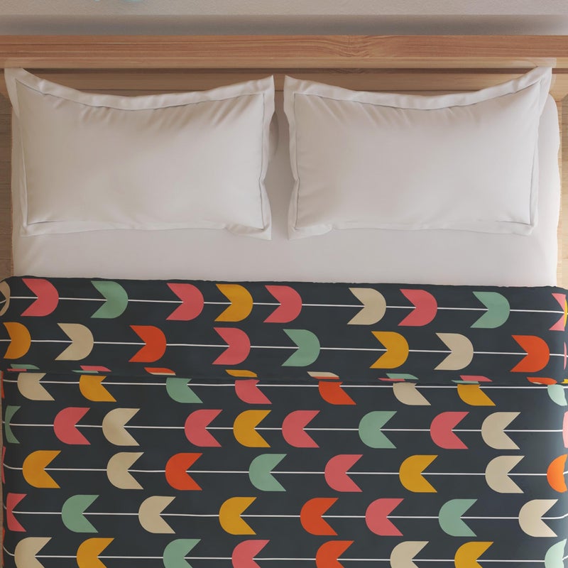 Home Centre Corsica Elegant Microfibre Printed Double Dohar - Image 4