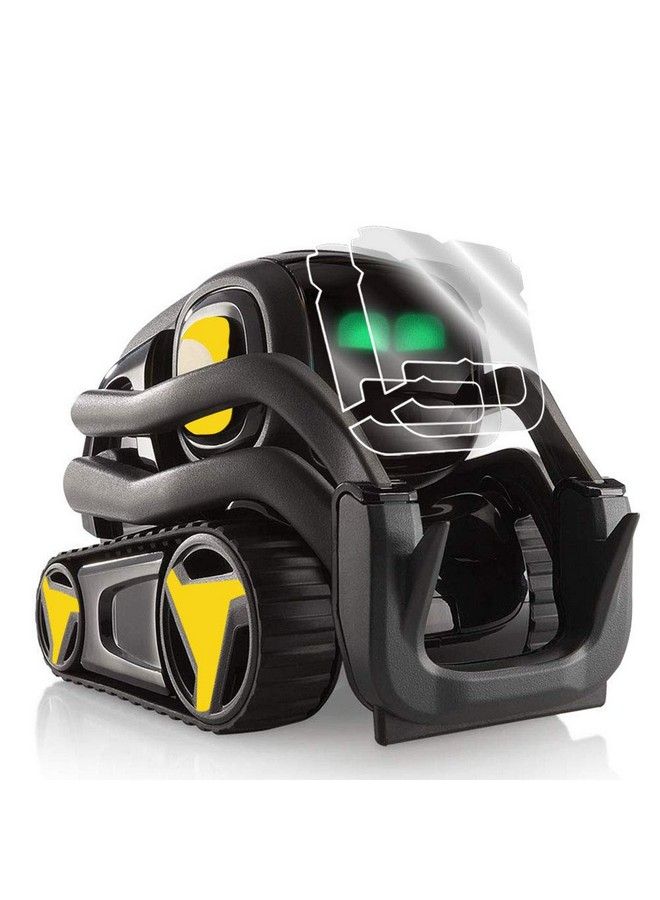 IPG مجموعة أدوات تزيين واقي شاشة الوجه من أجل Vector Robot من الهجمات غير المتوقعة للأطفال والحيوانات الأليفة. تتضمن مجموعة العجلات والجسم 7 وحدات شارات + وحدتين واقي شاشة (أصفر) - Image 1