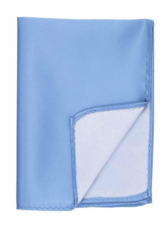 tiemart Premium Pocket Square (Cornflower) - Image 4