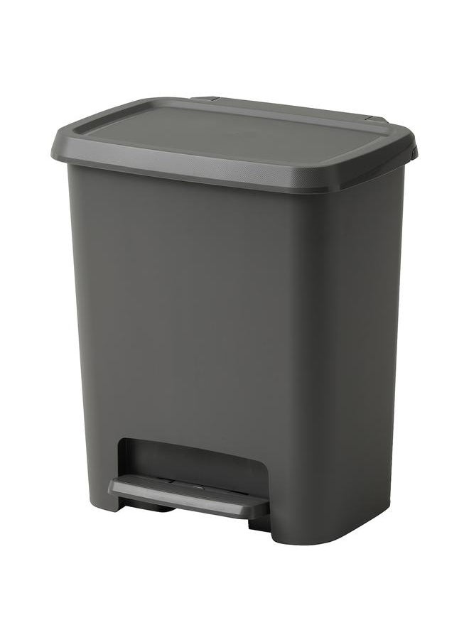 Zaboon Pedal Bin, Dark Grey, 25 L  - Image 1