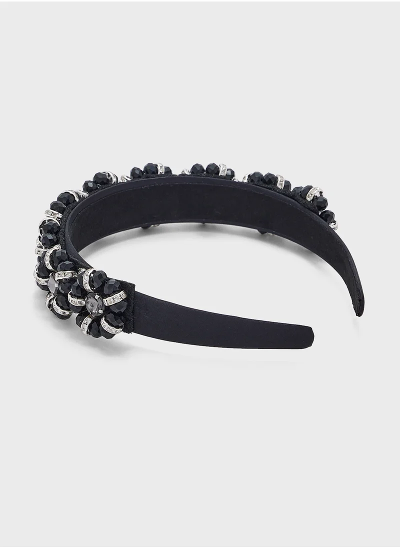 ايلا ليمتد اديشن Floral  Jeweled Headband