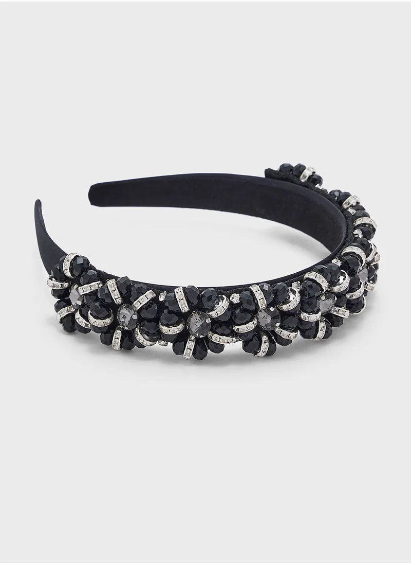 Ella Limited Edition Floral  Jeweled Headband