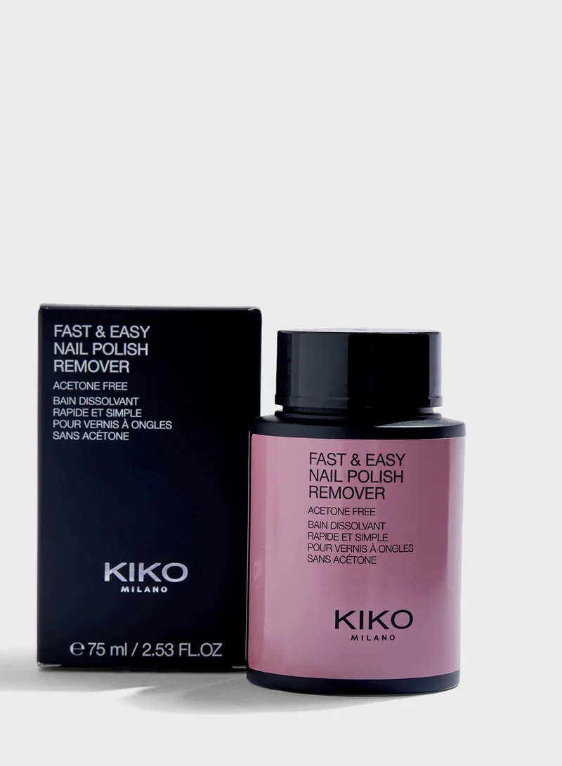 KIKO MILANO Nail Polish Remover Acetone Free
