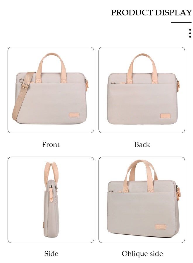 DUNISO 15.6 Inch Laptop Bag Lightweight Computer Bag Travel Business Briefcase Water Resistance Shoulder Messenger Bag for Men and Women Work Office - Image 5