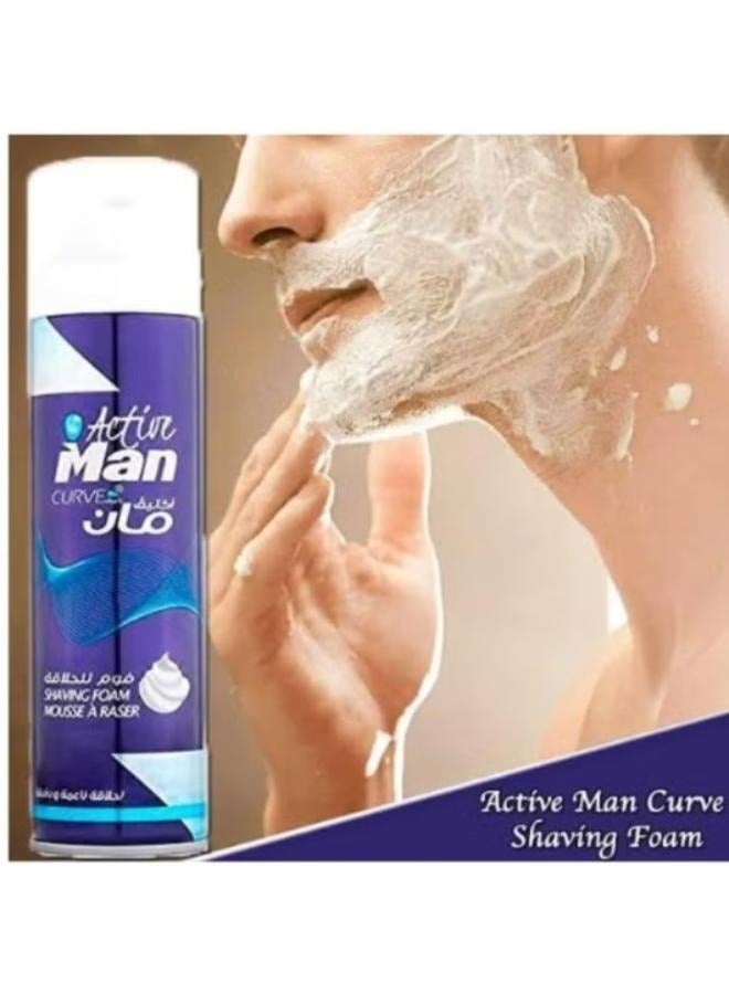 Active Man Curve Shaving Foam 200 ml - Image 2