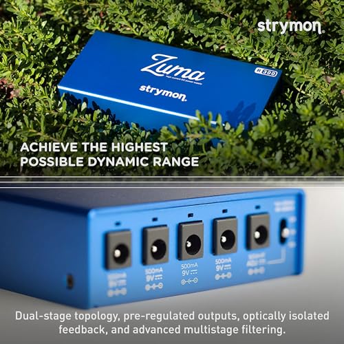 Strymon Zuma R300 Expandable Guitar Effects Pedal Power Supply for 9V, 12V, and 18V Guitar Pedals and Pedalboards, Ultra Low Profile Design - Image 3