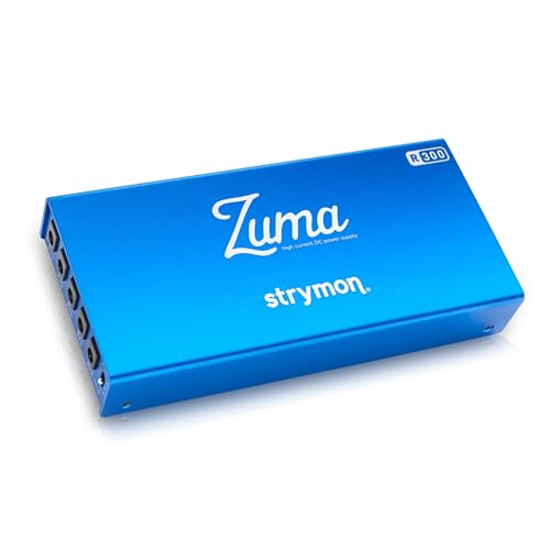 Strymon Zuma R300 Expandable Guitar Effects Pedal Power Supply for 9V, 12V, and 18V Guitar Pedals and Pedalboards, Ultra Low Profile Design - Image 1