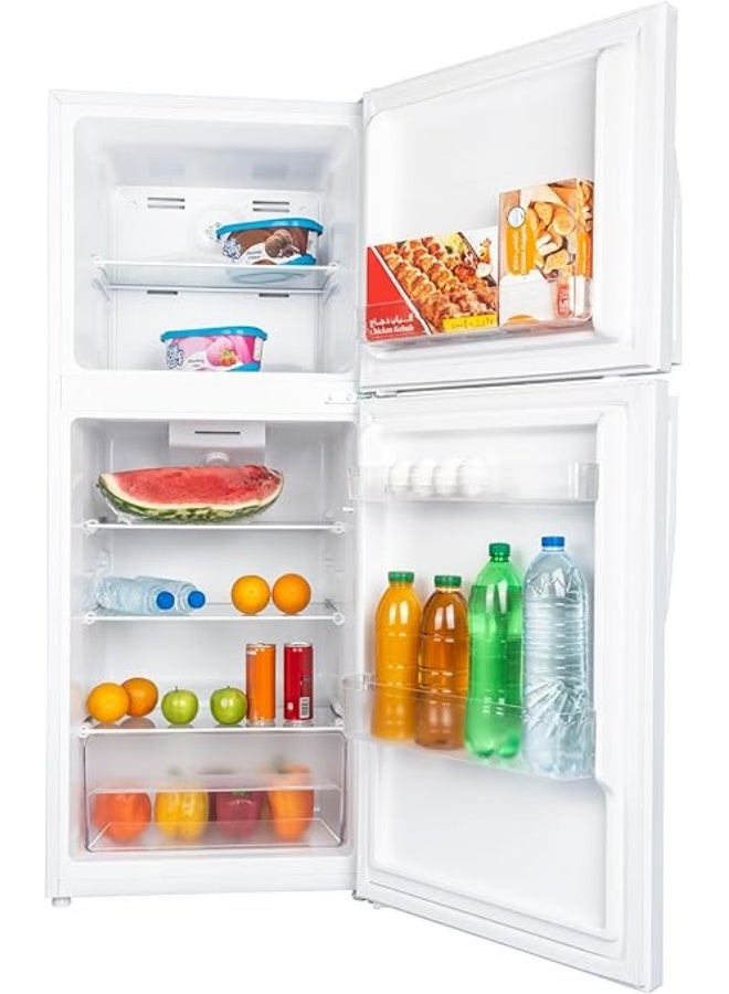 Super General 255 Liters Top Mount Refrigerator Freezer SGR255E, No Frost, 182 Liters Net Capacity, Reversible Door, Electronic Temperature Control SGR255E white - Image 4