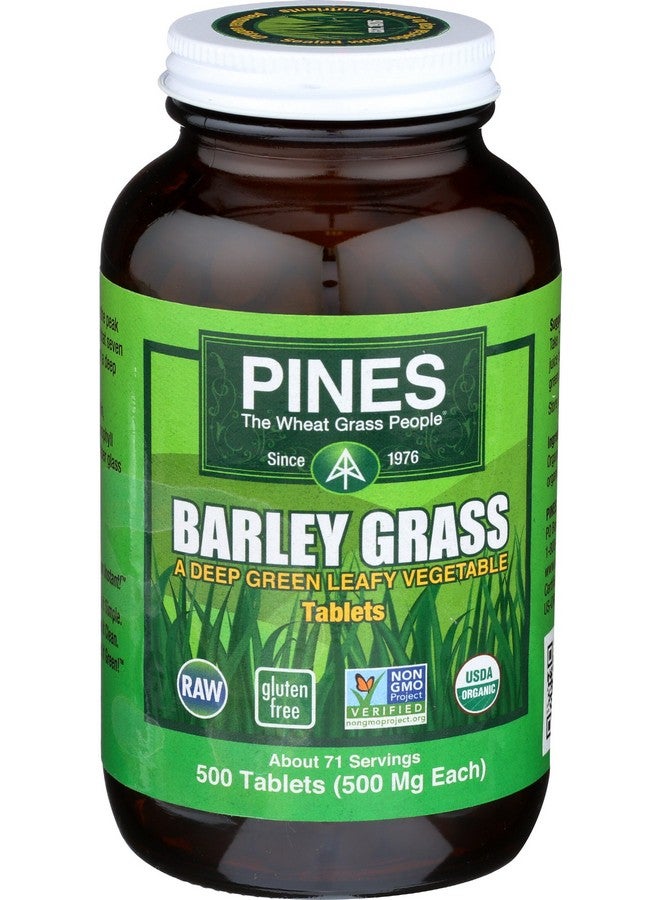 Pines Organic Barley Grass, 500 Count Tablets - Image 1
