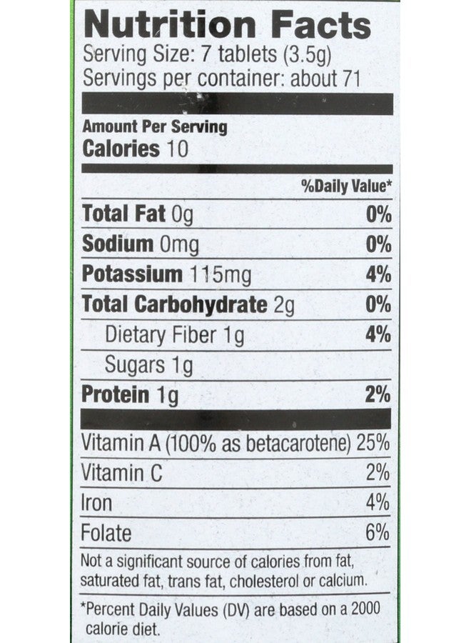 Pines Organic Barley Grass, 500 Count Tablets - Image 3