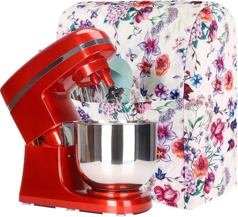 TUYUU غطاء خلاط ثابت مع جيب، أغطية خلاط Kitchen Aid متوافقة مع خلاطات سعة 6-8 كوارت / خلاط Hamilton الثابت / موديلات الرأس المائل ورفع الوعاء. إكسسوارات خلاط Kitchen Aid - Image 1