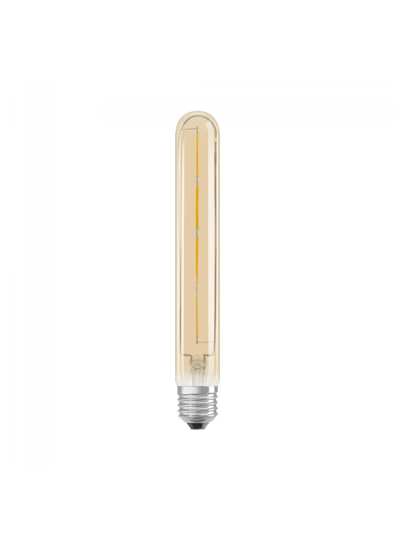 Osram Osram Vintage 1906 4W E27 Led Filament Tubular Light Bulb Gold 2000K, Non-Dimmable  - Image 2