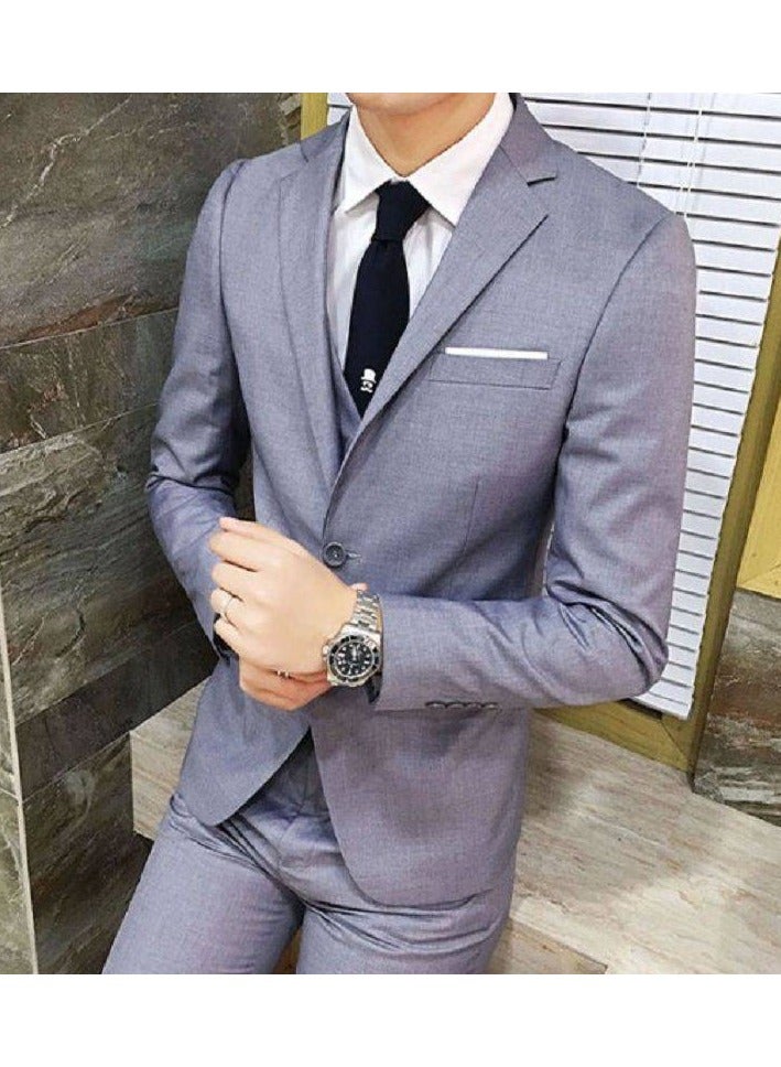 KUYING New Men's Slim-fit Suit Set  - Image 1