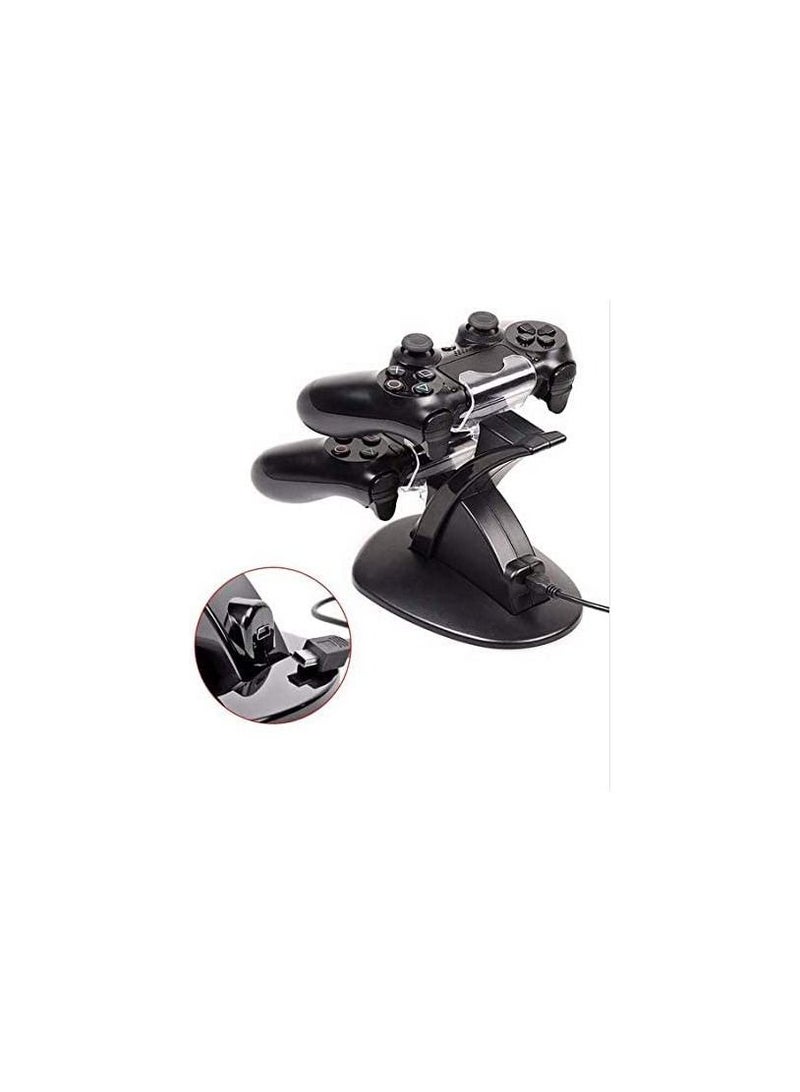 Controller Charger Dock LED Dual USB Charging Station Stand For Sony PS4/PS4 Pro Controller - Image 5