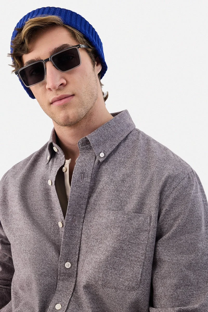 سنيتش Slim Fit 100% Cotton Shirt