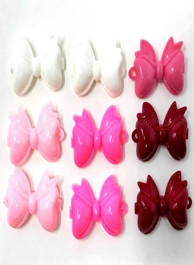 Tara Girls Self Hinge Bow Hair Barrettes 18 Pieces Selection (Pink Mix) - Image 5