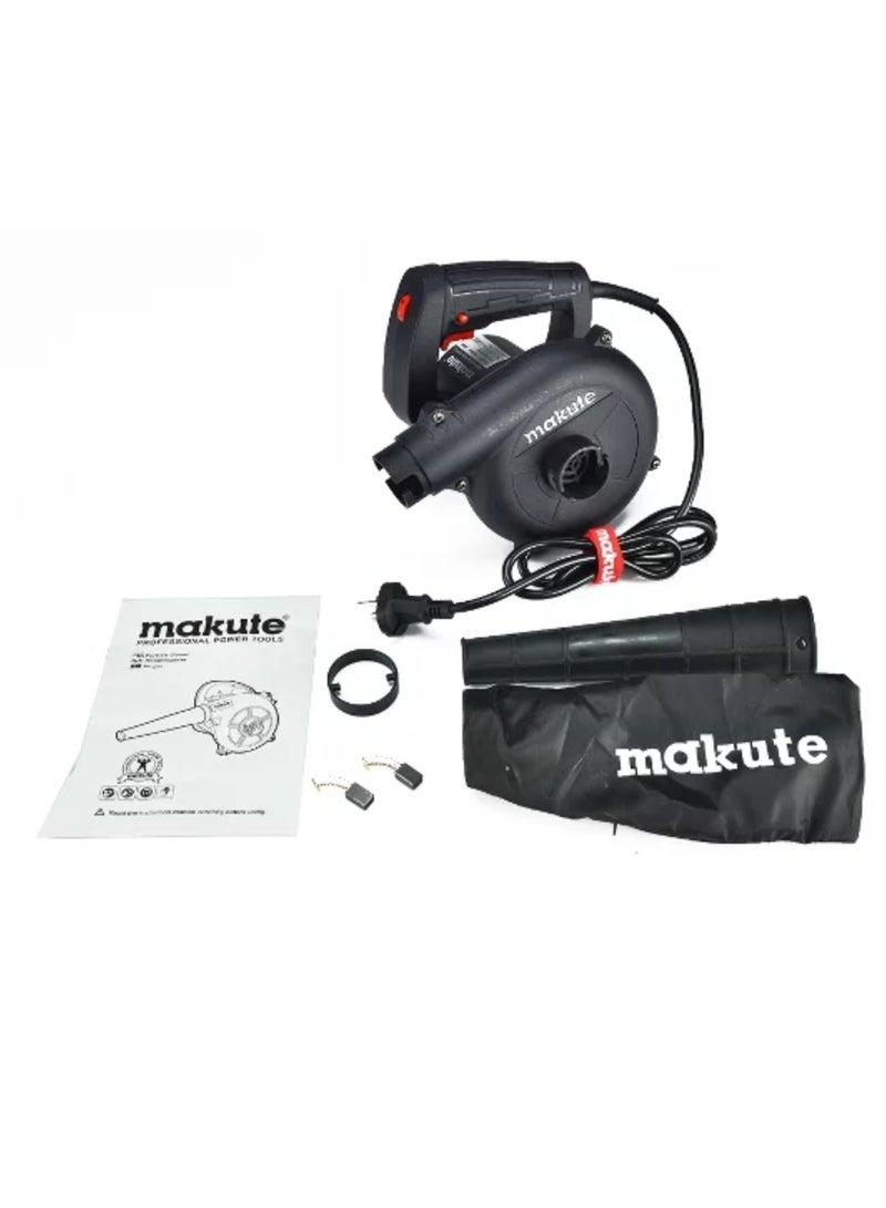 ماكيوت منفاخ كهربائي محمول بقدرة 600 واط مع 13000 دورة في الدقيقة ومعدل نفخ 2.3 متر مكعب/الدقيقة وقبضة ناعمة لممر المرآب وورش العمل ومواقع البناء أو مركبات التنظيف والمزيد (PB007-V) - Image 3