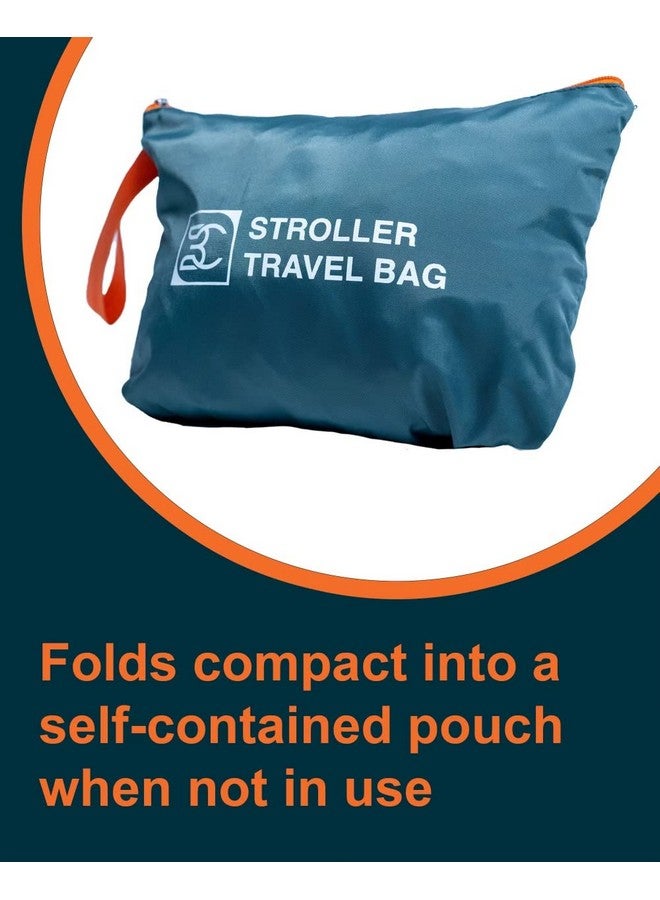 BC Extra Large,Heavy Duty Stroller and Car Seat Gate Check Bag,Compatible with: WONDERFOLD, BOB, DOONA, RADIO FLYER, VEER, JEEP WAGON, ETC., double and Jogging Strollers,Stroller Bag for Airplane - Image 5