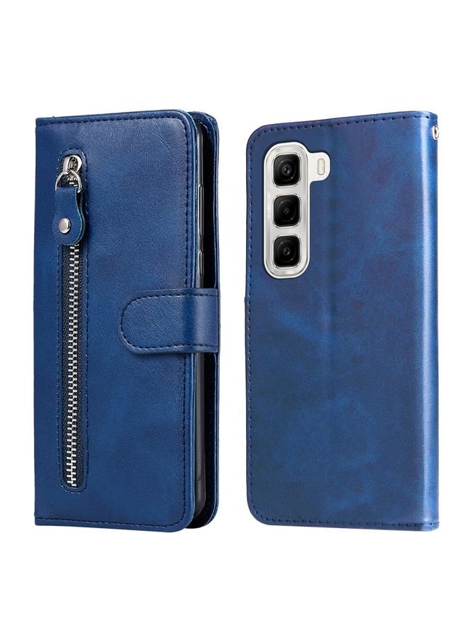 S-TOP Case For Infinix Hot 50 4G Fashion Calf Texture Zipper Leather Phone Case - Image 1