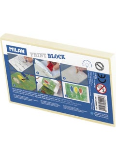 MILAN Rubber Forming Printing Plate 11,5X7,2Cm 