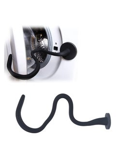 Front Load Washer Door Prop, Magnetic Washing Machine Door Holder, Adjustable Flexible Laundry Door Post Dryer Door Prop Universal Washing Machine Door Stopper for Most Washing Machines (Black)