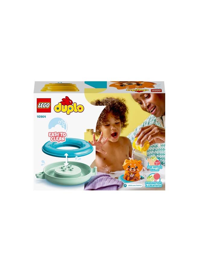 LEGO Duplo My First Bath Time Fun Floating Red Panda 10964 Building Toy (5 Pieces) - Image 4