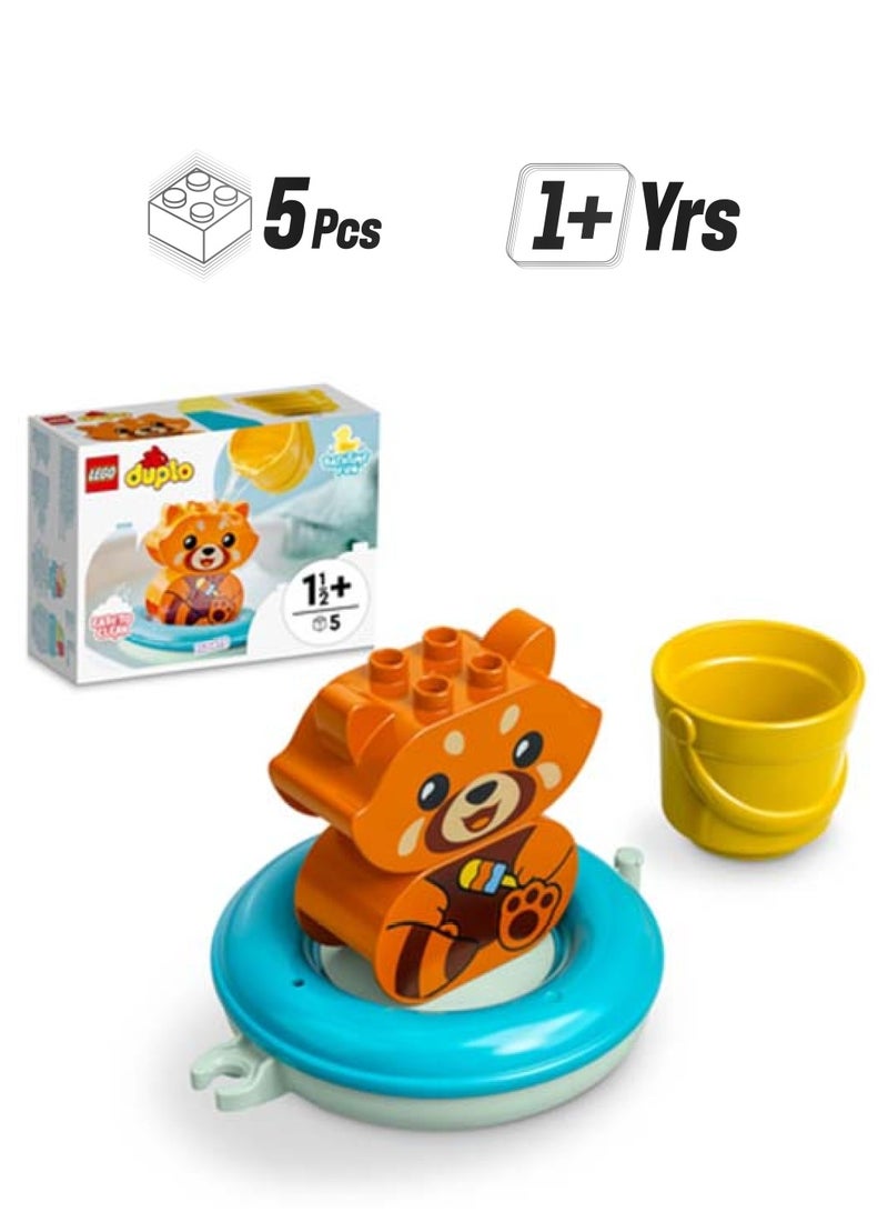 LEGO Duplo My First Bath Time Fun Floating Red Panda 10964 Building Toy (5 Pieces) - Image 1