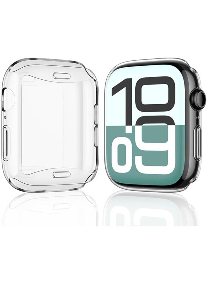 HablTech Protective Case Compatible with Apple Watch Series 11/10 42mm Case for iWatch Ultra-thin and soft TPU Case Shockproof - Image 1