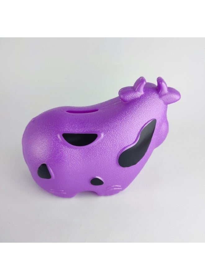 Strong Unbreakable Plastic Money Saving Bank – Cow Shape - Image 5