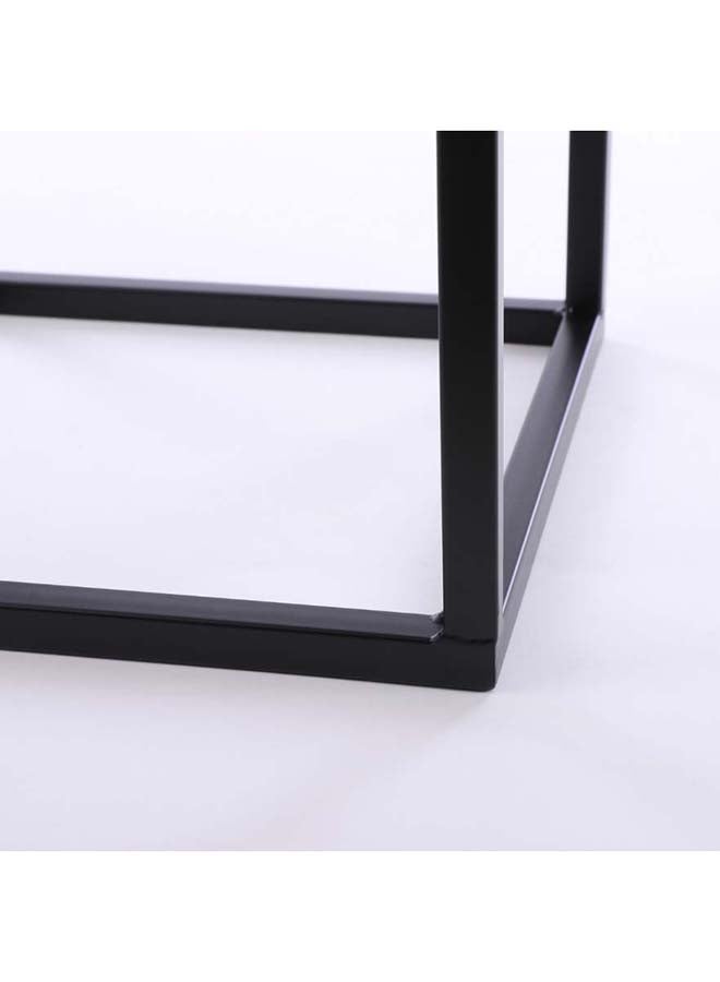 Goa side table black - l25xw25xh36cm