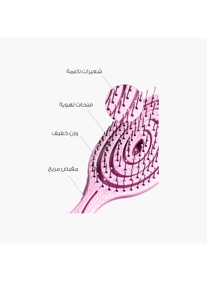 Mella Oval Detangling Hair Brush - Image 4