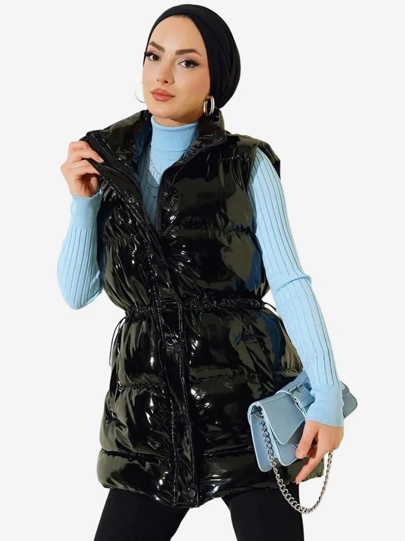 BDART Shiny Puffer Vest