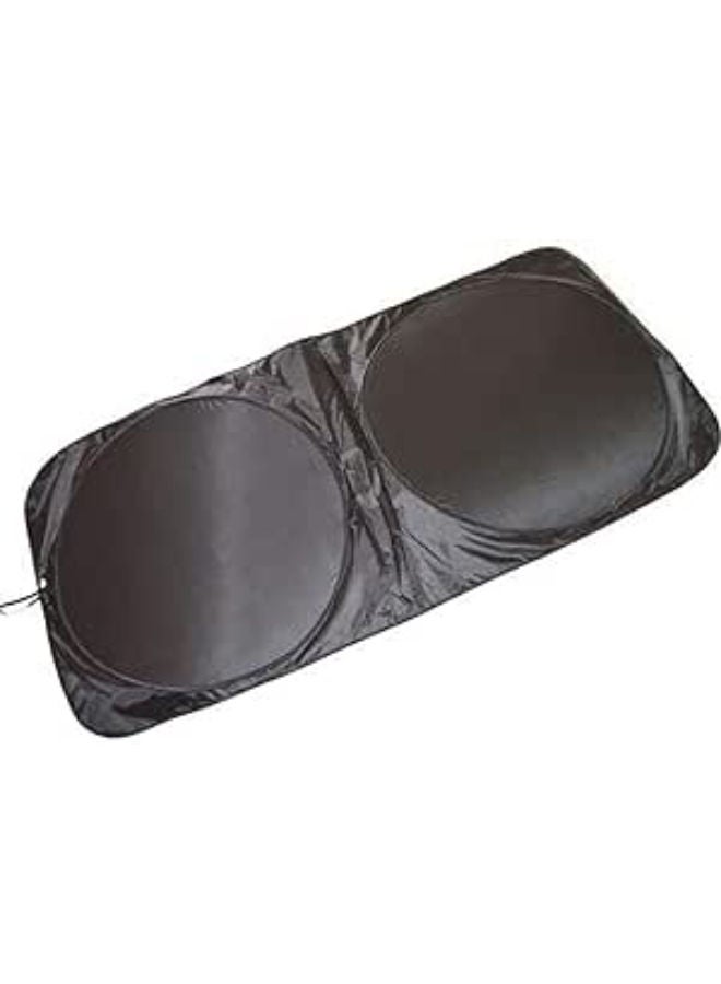 Car window folding sun shade