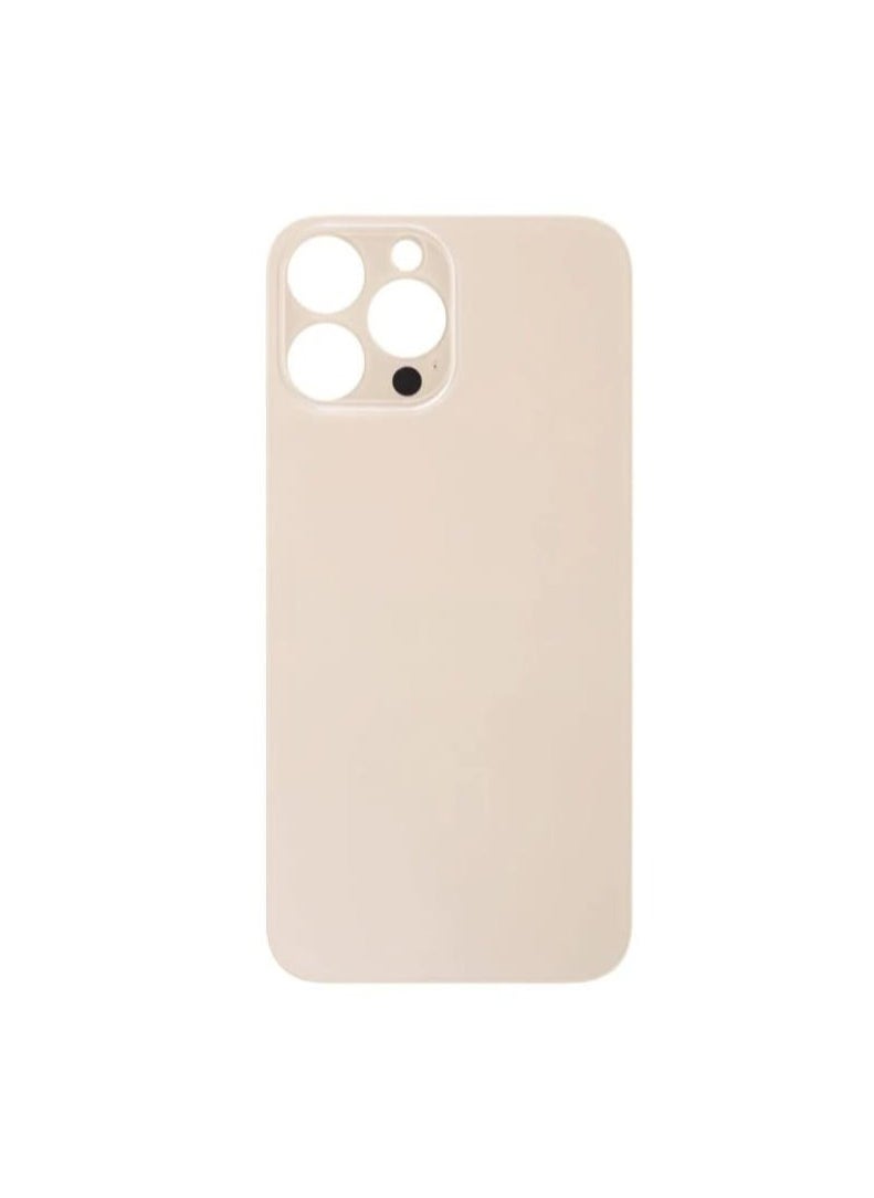 Generic - Replacement Back Glass iphone 13 pro max gold - Image 1