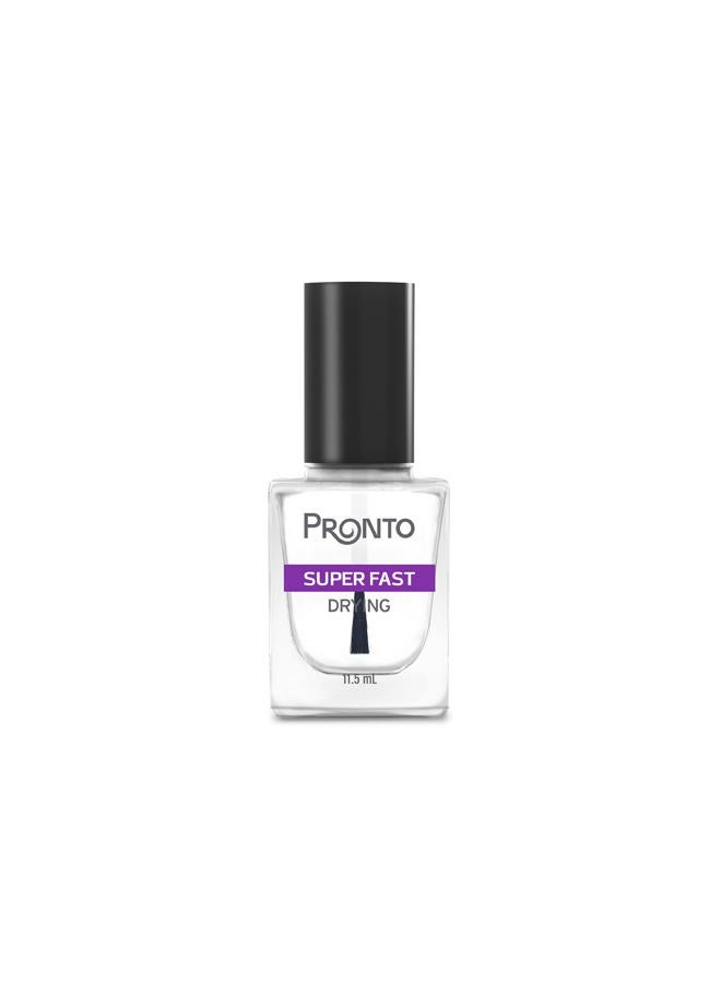 PRONTO Super Fast Drying Top Coat – Quick Dry, Clear Nail Polish - Image 1