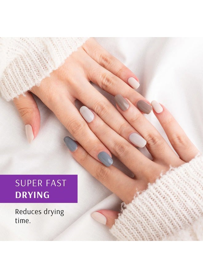 PRONTO Super Fast Drying Top Coat – Quick Dry, Clear Nail Polish - Image 2