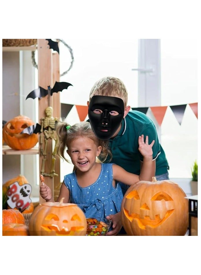 SZCXTOP Halloween Fancy Dress Masks for Kids & Adults,Full Face Anonymous Street Dance Ghost Step Cosplay Masquerade Mask - Image 4