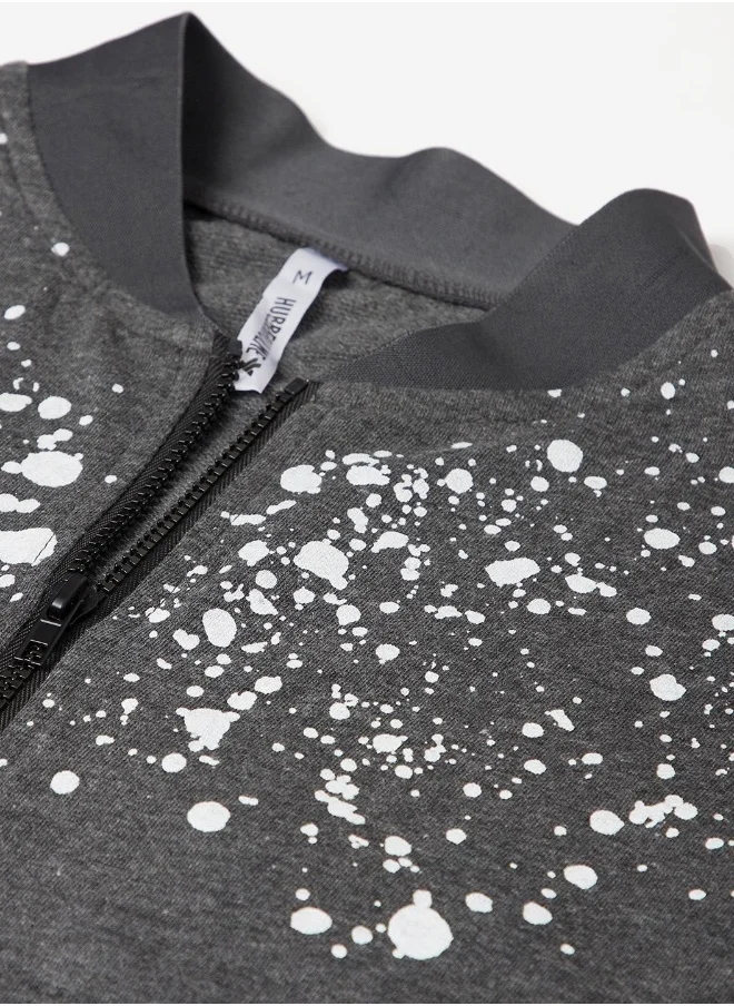 Hubberholme Charcoal Sweatshirt For Men