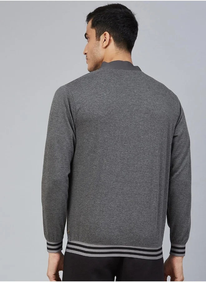 Hubberholme Charcoal Sweatshirt For Men